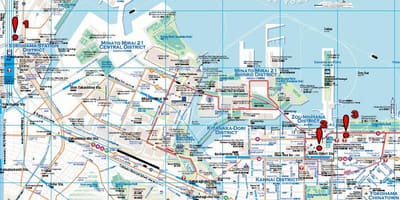 Yokohama pastaigu karte